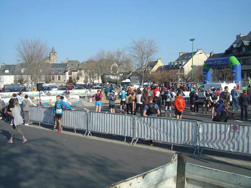 Trans Aubrac : trail entre Causse Comtal et plateaux d'Aubrac