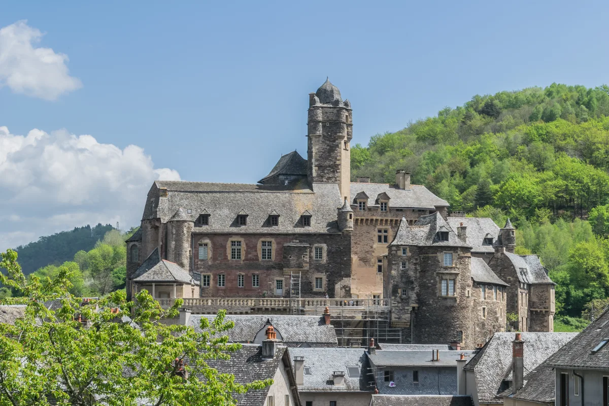 Le château d'Estaing, cadre des Médiévales chaque deuxième week-end de septembre