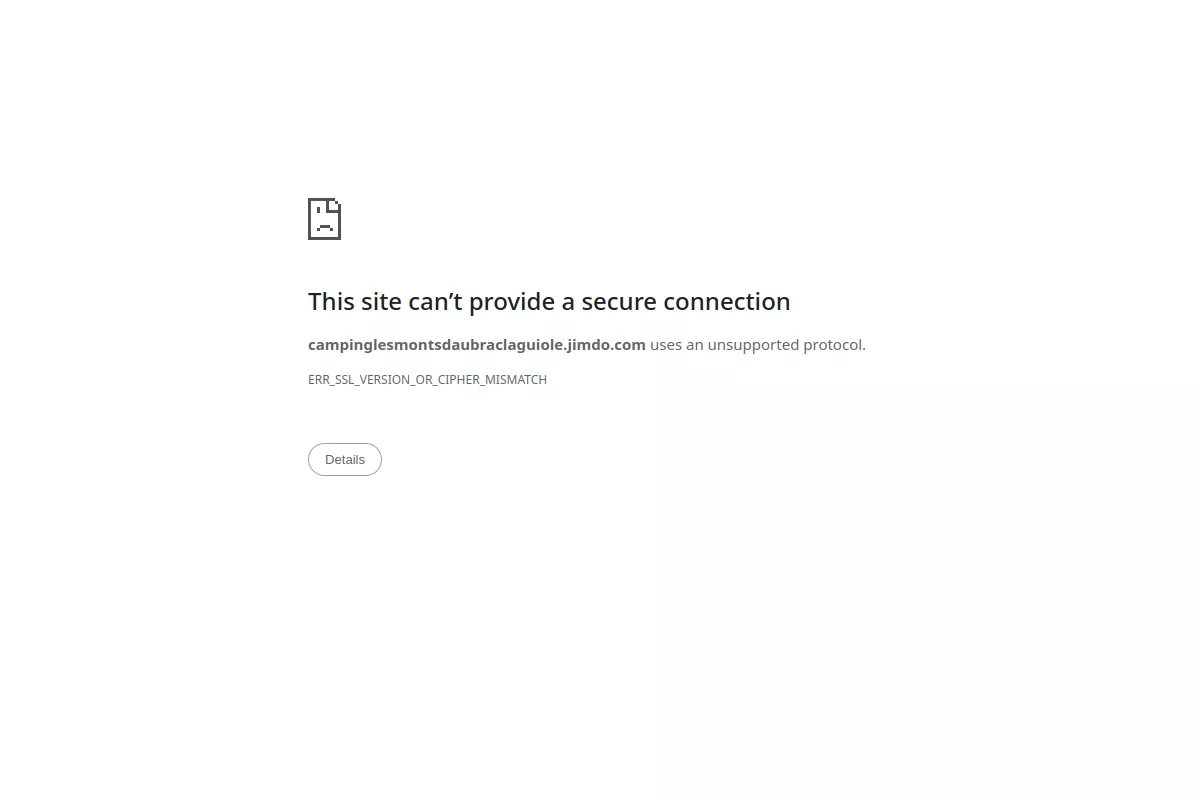 Aperçu du site de Camping Municipal Les Monts d'Aubrac